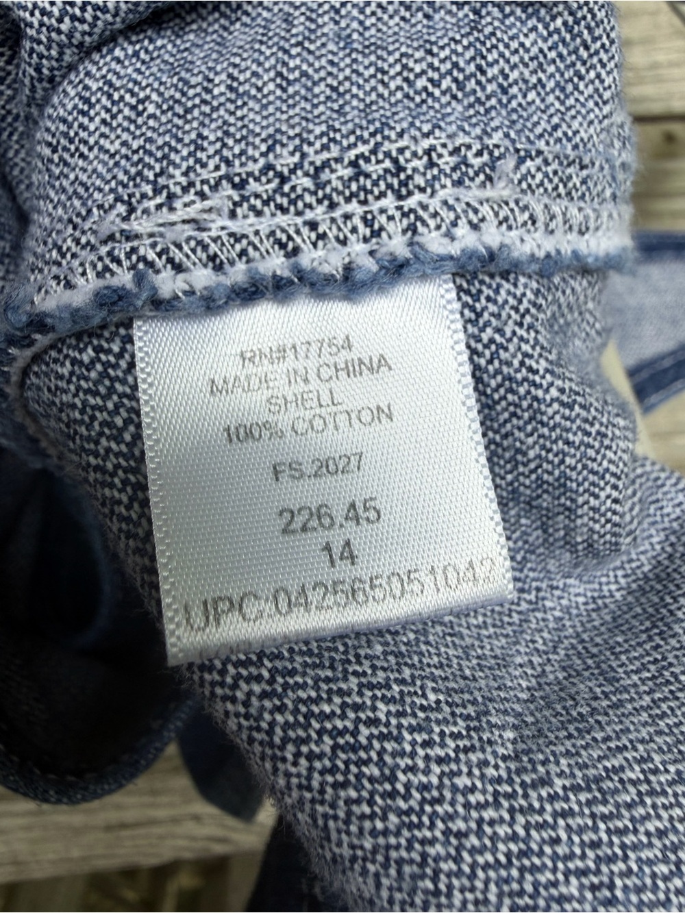 Classic Women's Denim Overalls - Dark Blue - Picture 5 of 5